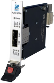 Teledyne SP Devices模塊ADQ10GBE - Dual PXIe 10 Gigabit Ethernet Card